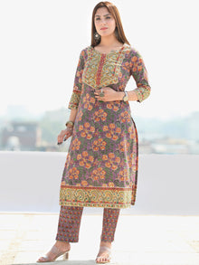 Utsav Ibda - Kurta Pants & Kota Doria Dupatta  - KS47T2591D