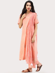 Rangrez Samreena - Set of Kurta Palazzo & Dupatta - KS01F2285D