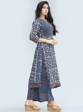 Bahaar Ibda - Set of Kurta Palazzo & Dupatta - KS47A2134D