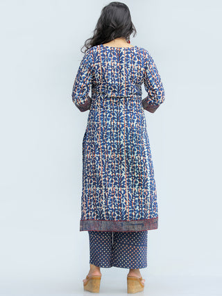 Bahaar Ibda - Set of Kurta Palazzo & Dupatta - KS47A2134D