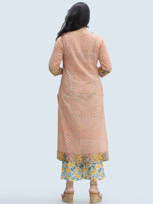 Rangrez Rafya - Set of Kurta Palazzo & Dupatta - KS46B2312D