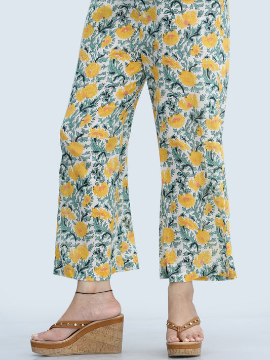 Rangrez Rafya - Cotton Palazzo - KP46B2302