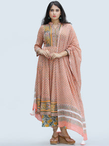 Rangrez Feiyaz - Set of Anarkali Kurta Palazzo & Dupatta - KS25E2312D