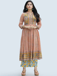 Rangrez Feiyaz - Set of Anarkali Kurta Palazzo & Dupatta - KS25E2312D