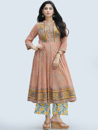 Rangrez Feiyaz - Set of Anarkali Kurta Palazzo & Dupatta - KS25E2312D