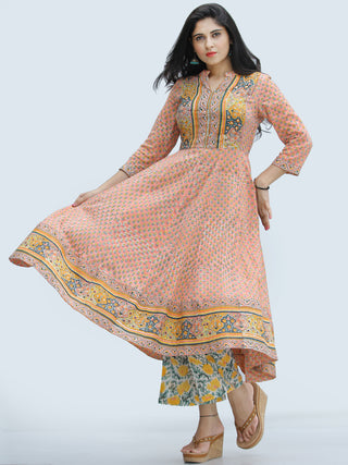 Rangrez Feiyaz - Set of Anarkali Kurta Palazzo & Dupatta - KS25E2312D