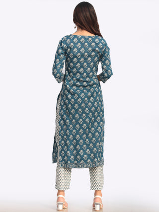 Ambar Sania Set Of Kurta Pant Dupatta