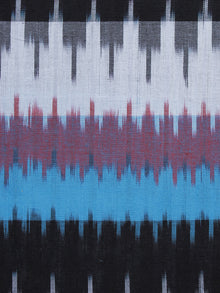 Multi Color Pochampally Hand Woven Ikat Fabric Per Meter - F002F978