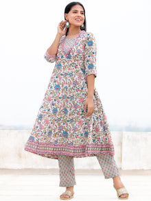 Nayab Fiza  - Kurta Pants & Kota Dupatta - KS28A2555D