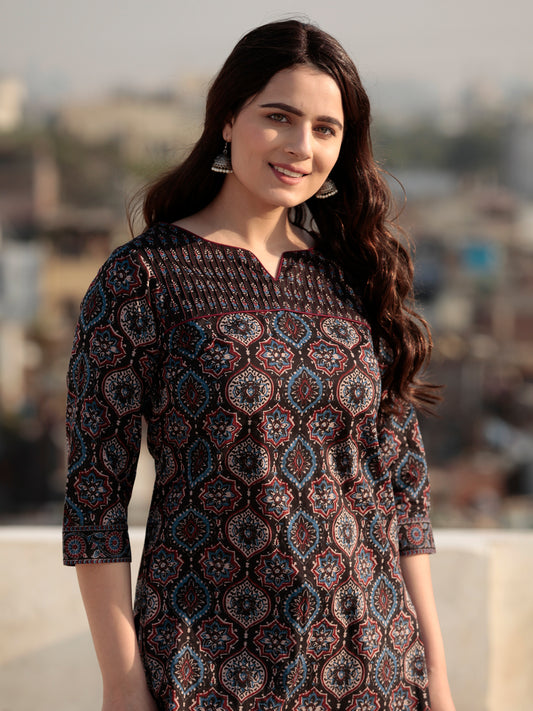 Ajrakh Shifat - Kurta - KK47N2513