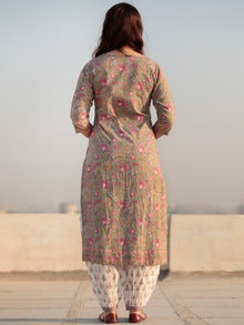 Zohra Aima - Set of Straight Kurta Salwar & Dupatta - KS140A2503D
