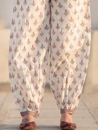 Zohra Naina - Set of Straight Kurta Salwar & Dupatta - KS140B2503D