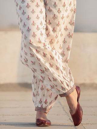 Zohra Naina - Set of Straight Kurta Salwar & Dupatta - KS140B2503D