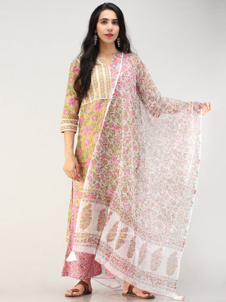 Rangrez Nahiza - Set of Kurta Palazzo & Dupatta - KS61A2309D