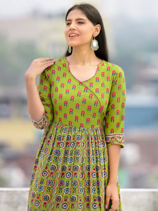 Gulzar Ambar Angrakha Dress - D02F2571