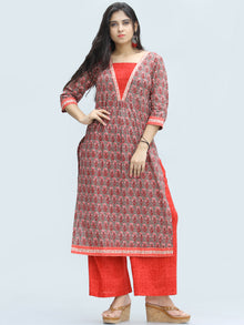 Bahaar Panra - Set of Kurta Palazzo & Dupatta - KS49A2006D