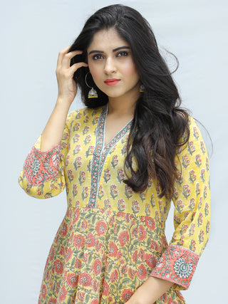 Rangrez Zafraan - Anarkali Kurta - KK33C2317