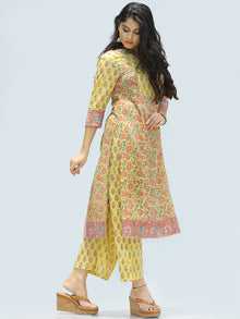 Rangrez Aaina - Set of Kurta Palazzo & Dupatta - KS58A2317D