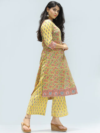 Rangrez Aaina - Set of Kurta Palazzo & Dupatta - KS58A2317D