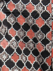 Black Pink Silver Hand Block Printed Semi Elasticated Waist Cotton Sharara  - Sh10F897