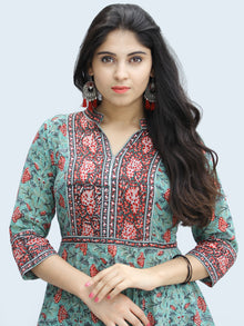 Rangrez Farhat - Set of Anarkali Kurta Palazzo & Dupatta - KS25D2328D