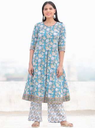 Nayab Gulbahar - Set of Kurta Palazzo & Dupatta - KS138A2568D