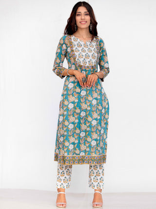 Harit Naina Set Of Kurta Pant Dupatta