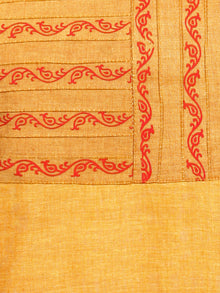 Yellow Orange South Handloom Cotton Kurta   - K146FXXX