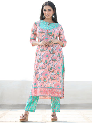 Jashn Sameera - Set of Kurta Pants & Dupatta - KS60F2498D