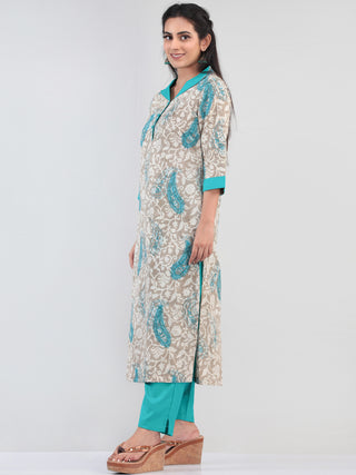 Bahaar Arnaz - Set of Kurta Pants & Dupatta - KS07C1397D