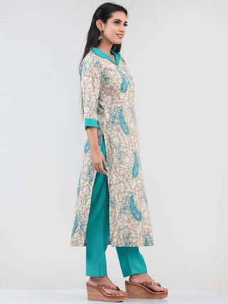 Bahaar Arnaz - Set of Kurta Pants & Dupatta - KS07C1397D