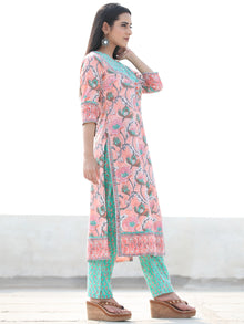Jashn Sameera - Set of Kurta Pants & Dupatta - KS60F2498D