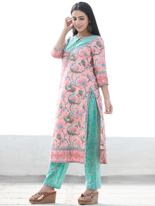 Jashn Sameera - Set of Kurta Pants & Dupatta - KS60F2498D
