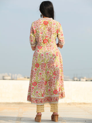 Jashn Amna - Set of Kurta Pants & Dupatta - KS163A2492D