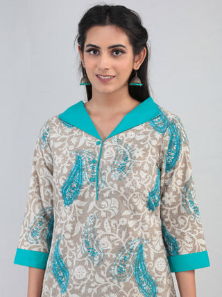 Bahaar Arnaz - Set of Kurta Pants & Dupatta - KS07C1397D