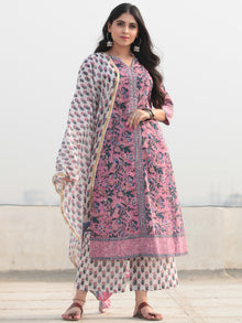 Jashn Nargish - Set of Kurta Pants & Dupatta - KS53C2360D