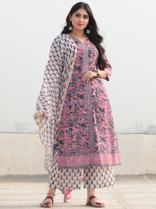 Jashn Nargish - Set of Kurta Pants & Dupatta - KS53C2360D
