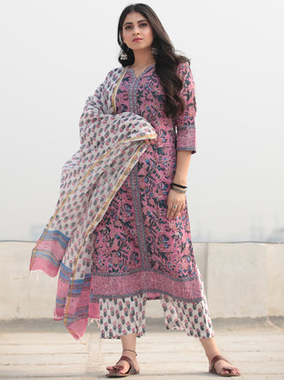 Jashn Nargish - Set of Kurta Pants & Dupatta - KS53C2360D
