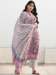 Jashn Nargish - Set of Kurta Pants & Dupatta - KS53C2360D
