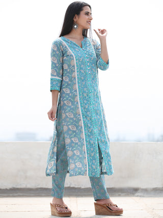 Jashn Zohra - Set of Kurta Pants & Dupatta - KS29K2500D
