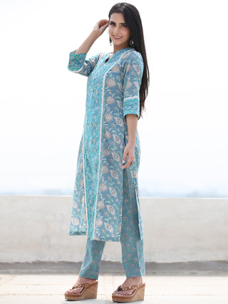 Jashn Zohra - Set of Kurta Pants & Dupatta - KS29K2500D