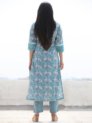 Jashn Zohra - Set of Kurta Pants & Dupatta - KS29K2500D