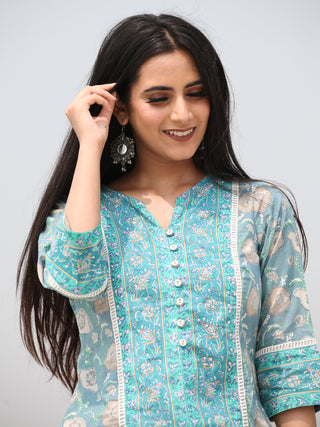 Jashn Zohra - Set of Kurta Pants & Dupatta - KS29K2500D