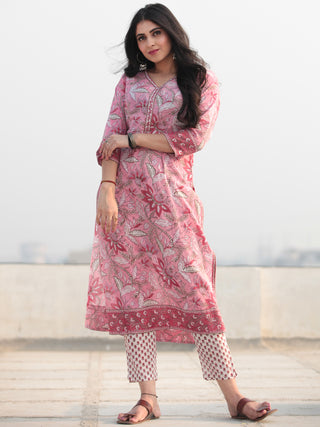 Jashn Gulpari - Set of Kurta Pants & Dupatta - KS53D2371D
