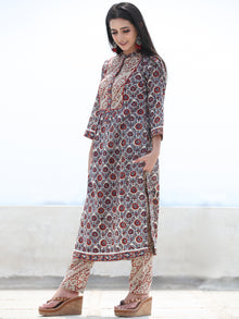 Bahaar Nazmil - Set of Kurta Pants & Dupatta - KS164A2465D