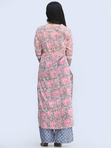 Rozana Beena - Set of Kurta Pants & Dupatta - KS60P2489D
