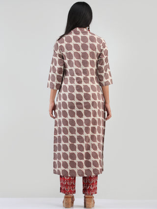 Bahaar Ibda - Set of Kurta Pants & Dupatta - KS47B1356D