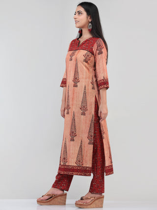 Bahaar Rada - Set of Kurta Pants & Dupatta - KS60L1078D