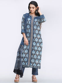 Bahaar Saba - Set of Kurta Pants & Dupatta - KS53E2451D