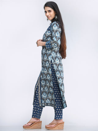 Bahaar Saba - Set of Kurta Pants & Dupatta - KS53E2451D